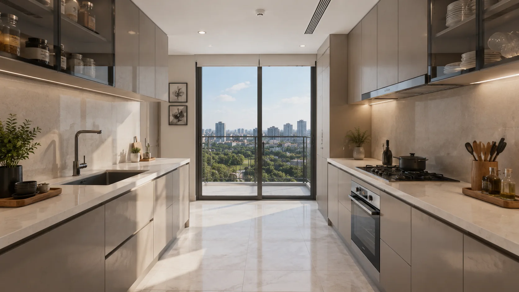Refined kitchen